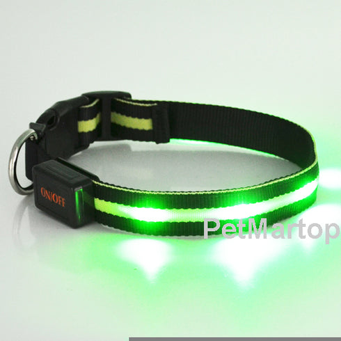 Zgarda neagra cu galben pentru caini Tize Flash Usb L 2.5x60 cm