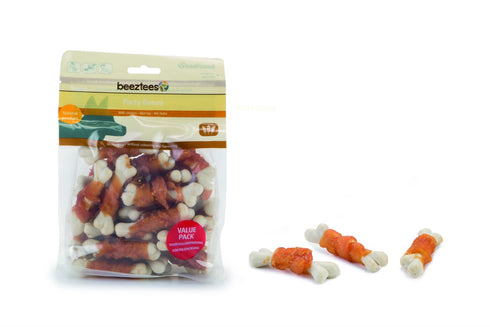 Recompense pentru caini Beeztees Snack Party Bones 400 g