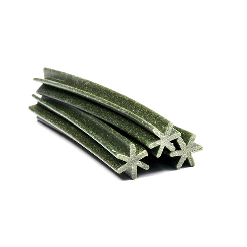 Recompensa pentru caini Enjoy Denta Verdura Medium Sticks Green 10 buc-set