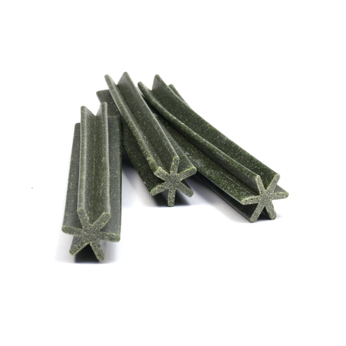 Recompensa pentru caini Enjoy Denta Verdura Medium Sticks Green 10 buc-set