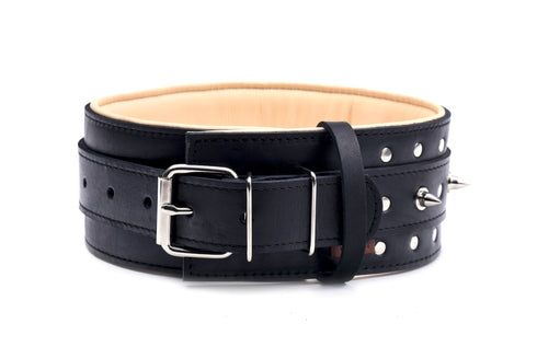 Zgarda din piele Collar Tinte 63cm