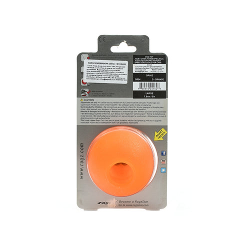 Rogz Jucarie Minge Grintz Portocalie 7.8cm