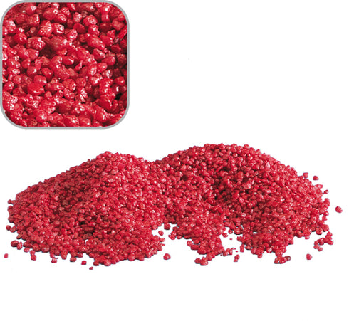 Pietris pentru acvariu Quartz Red 4mm 5kg