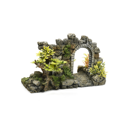 Decor pentru acvariu Cetate Romana 19.5x9.5x12.5 cm