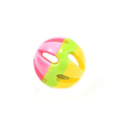 Jucarie pentru rozatoare Beeztees Bila plastic cu clopotel 9cm