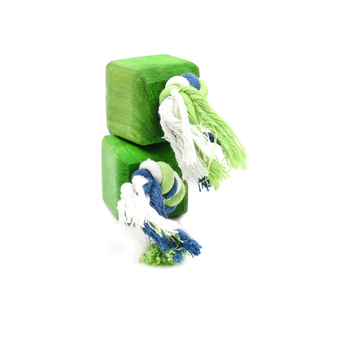 Jucarie pentru rozatoare Sfoara+Lemn Beeztees 20x5x5cm