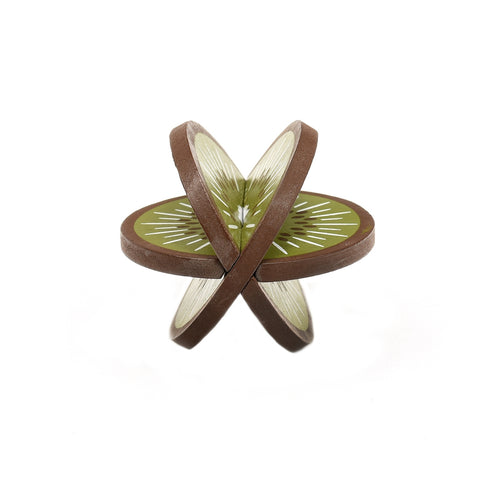 Jucarie pentru rozatoare Beeztees Kiwi din lemn