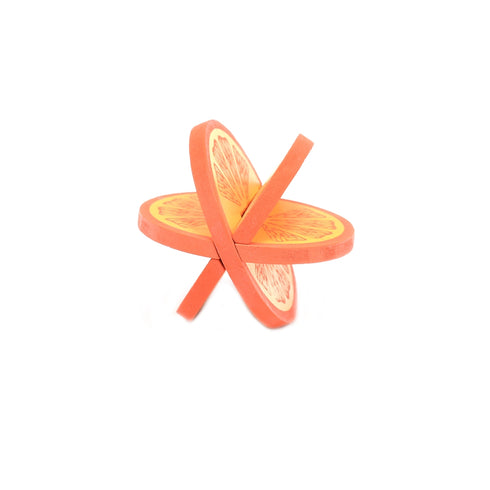 Jucarie pentru rozatoare Beeztes Portocala din lemn