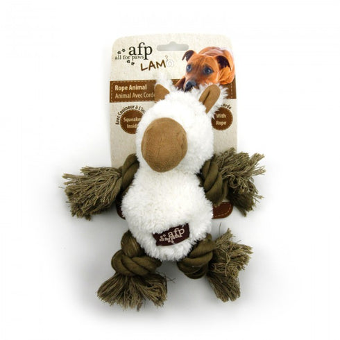 Jucarie pentru caini All for Paws oaie 17x17x10 cm