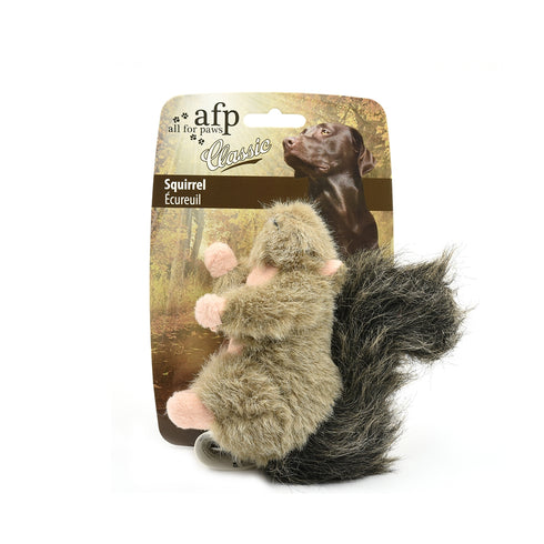 Jucarie pentru caini All for Paws veverita din plus 16x18x5.5 cm