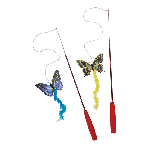 Jucarie pentru pisici undita fluture Enjoy