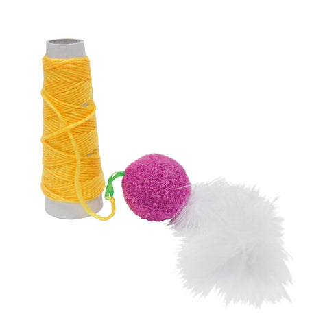 Jucarie pentru pisici sul de ata cu bila Enjoy