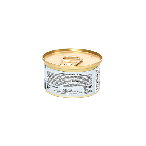 Hrana umeda pentru pisici Unipro Mono Sterilised cu prepelita 85 g