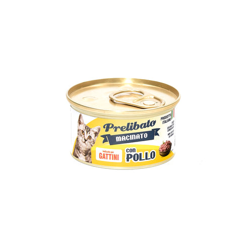 Hrana umeda pentru pisici Unipro Prelibato Kitten cu pui 85 g