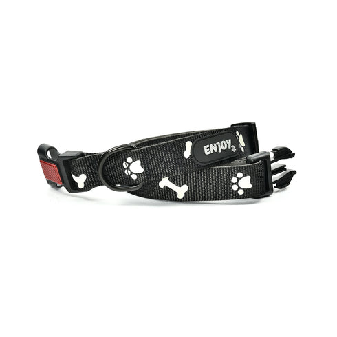 Zgarda reflectorizanta pentru caini Enjoy S