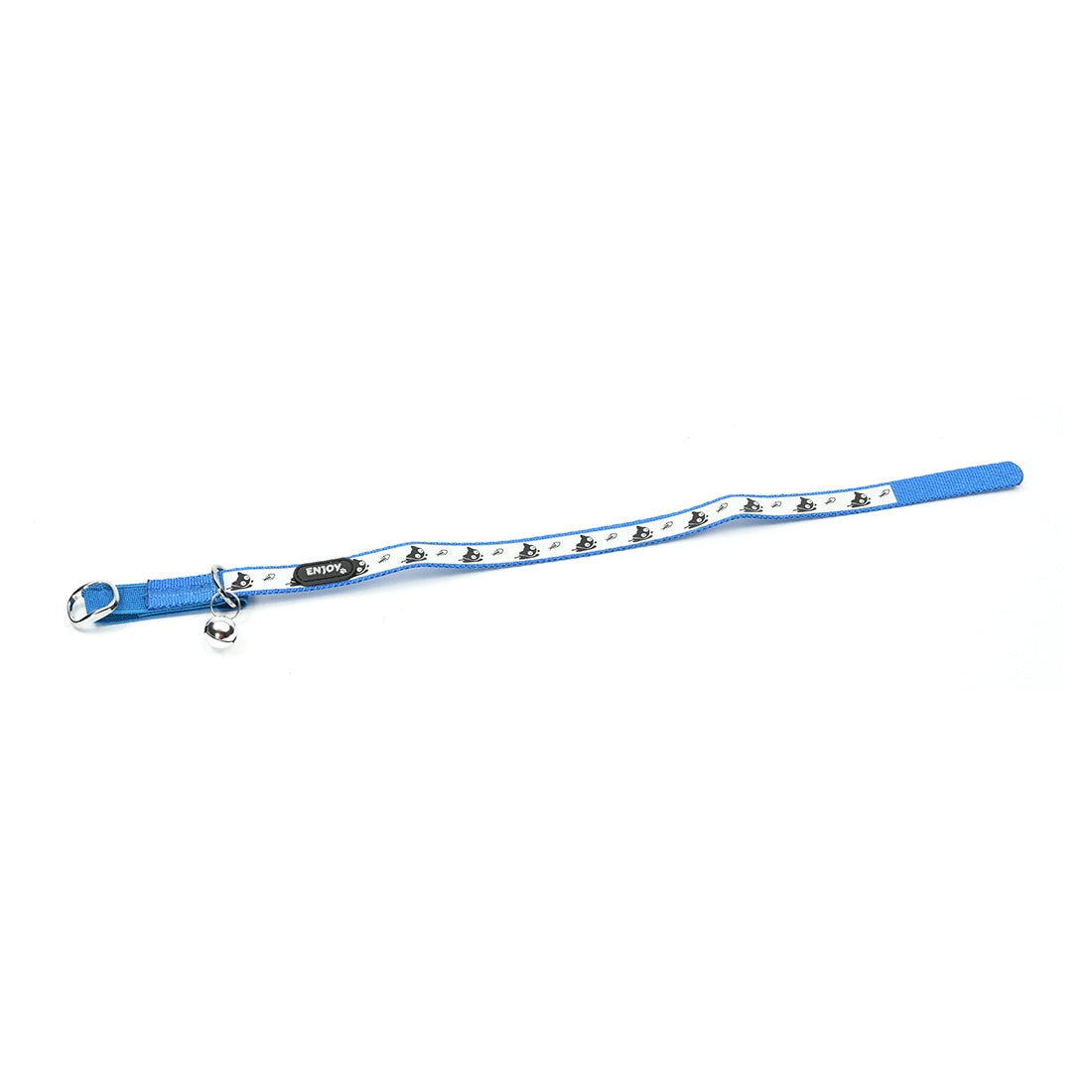 Zgarda albastra reflectorizanta pentru pisici Enjoy 1.2x35 cm - Animax