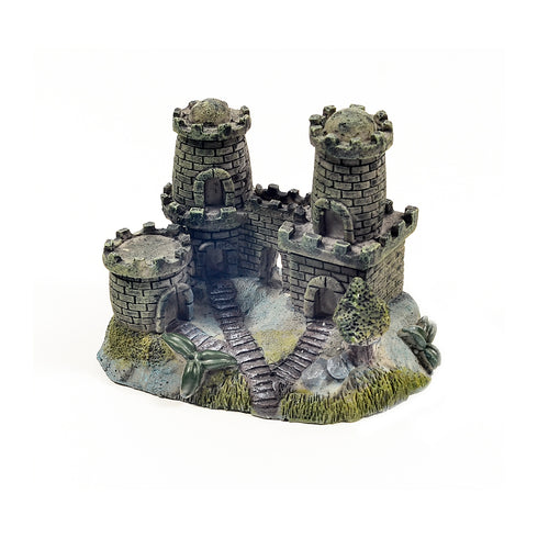 Decor pentru acvariu Enjoy Castel Medieval 13x8x10cm