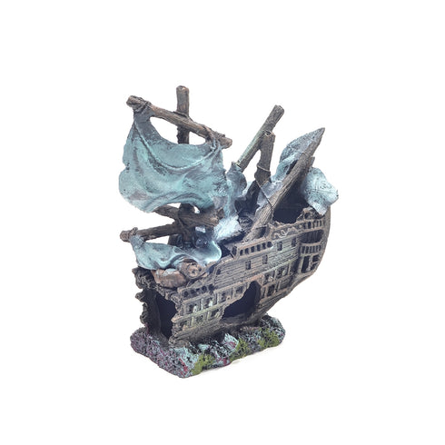 Decor pentru acvariu Enjoy Epava 25x10.5x17 cm