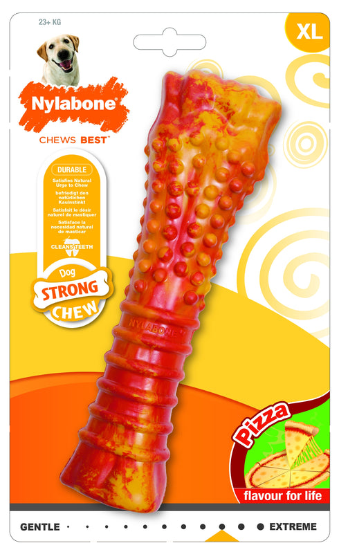 Jucarie pentru caini NY Strong Chew Os Pizza XL
