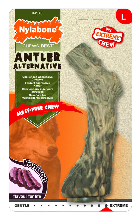 Jucarie pentru caini NY Extreme Chew Antler Os Vanat L