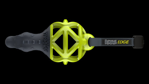 Jucarie pentru caini Gigwi Dinoball Edge verde