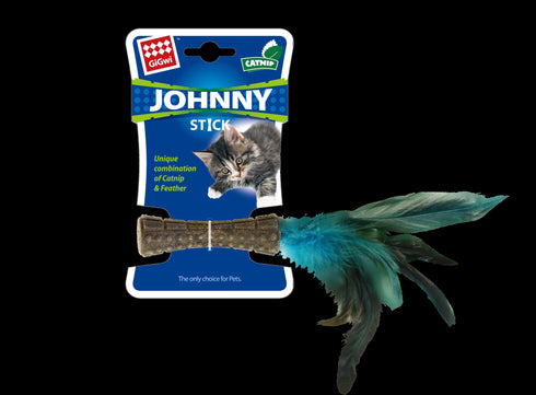 Jucarie pentru pisici catnip Johnny Stick Gigwi