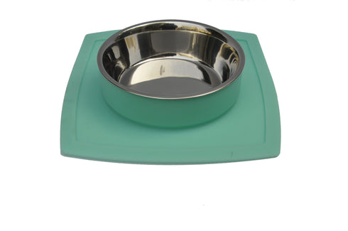 Castron antiderapant din inox pentru caini si pisici Avanti 500 ml