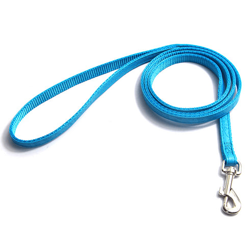 Lesa albastra din piele ecologica pentru caini Hamate 1.2 m