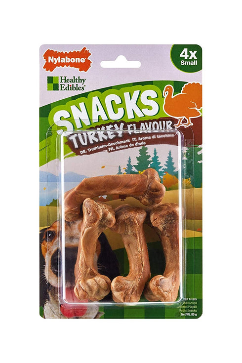 Recompensa pentru caini Snacks Turkey Flavor S 4buc-set 80g