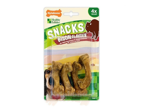 Recompense pentru caini Snacks Bison Flavor S 4buc-set 80g