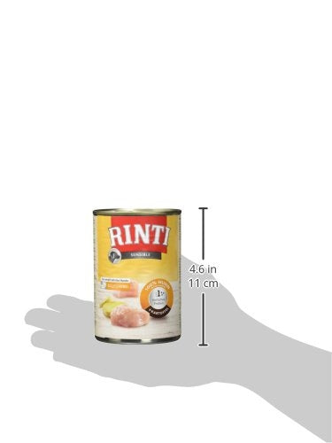 Hrana umeda pentru caini Rinti Sensible Pui si cartof 400 g