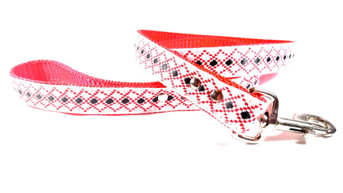 Lesa chinga pentru caini Enjoy Motive Traditionale 25mmX1.3m