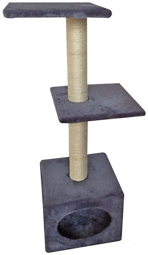 Sisal pentru pisici Munich Grey 35X35X103cm