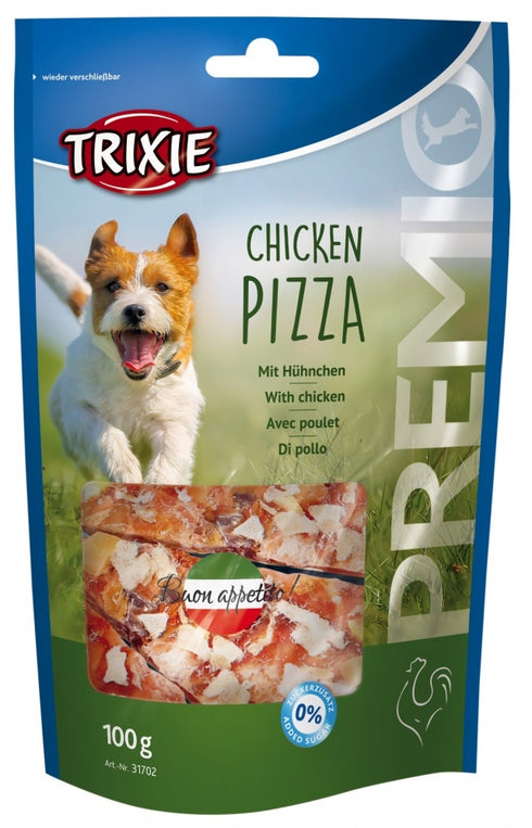 Recompense pentru caini Trixie Premio Chicken Pizza 100g