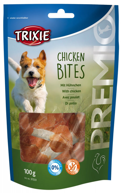 Recompense pentru caini Trixie Premio Chicken Bites 100 g