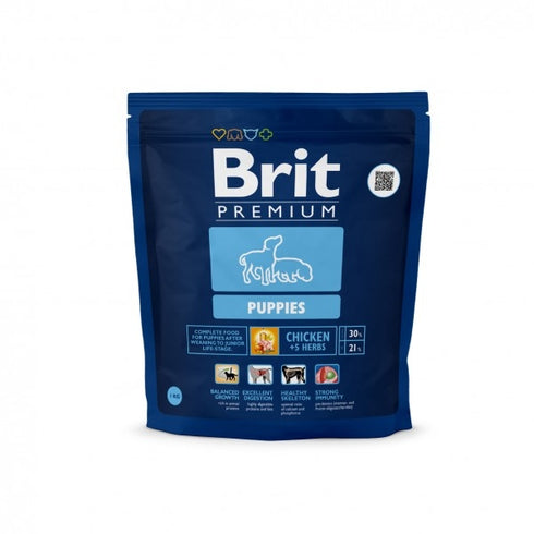 Hrana uscata pentru caini Brit Premium Puppies 1 kg