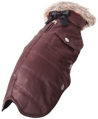 Haina Caine Wouapy Parka Marron 36 cm
