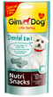 Recompense pentru caini Gimdog Nutri Snacks Dental 2in1 40gr