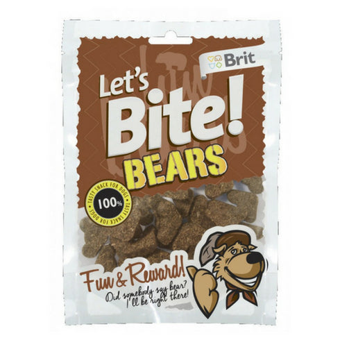 Recompense pentru caini Brit Care Let's Bite Bears 150 g