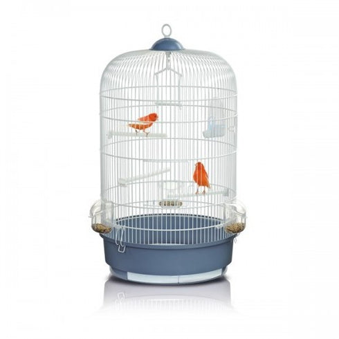 Colivie pentru pasari Luna Alb Coral 40X65cm