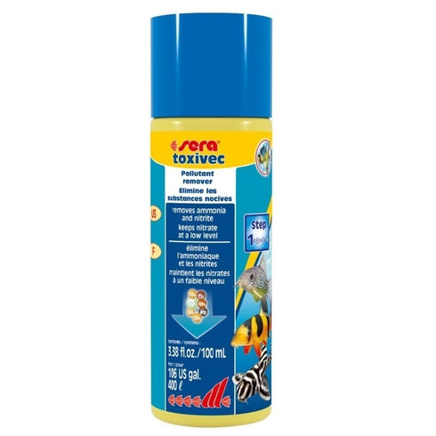 Solutie detoxifiere pentru apa Sera Toxivec 100 ml
