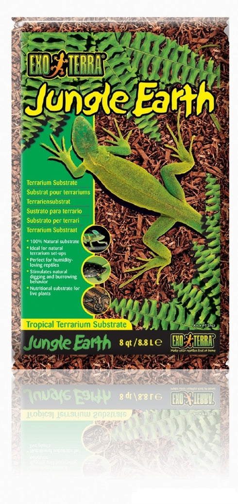 Asternut pentru terariu Exo Terra Jungle Earth 8.8 L