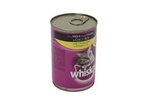 Hrana umeda pentru pisici Whiskas Pasare 400gr
