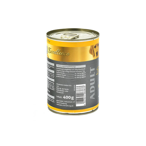 Hrana umeda pentru caini Excellence Adult Pasare 400gr
