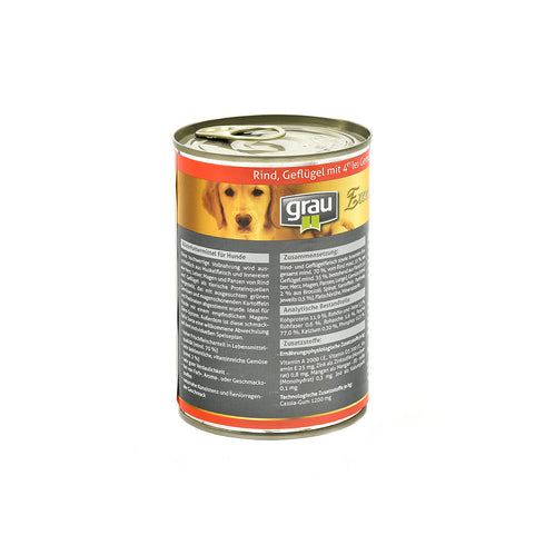 Hrana Umeda pentru caini Excellence Adult Vita, Pasare si Legume