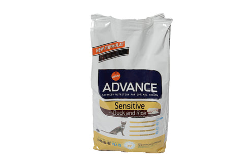 Hrana uscata pentru pisici Advance Cat Senzitive 1.5 Kg
