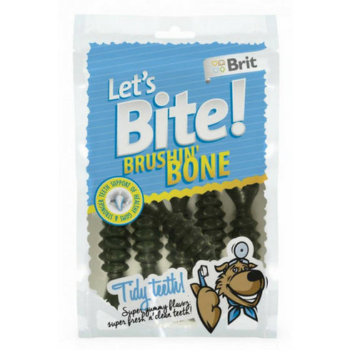 Recompense pentru caini Brit Care Let's Bite Brushin' Bone 90 g
