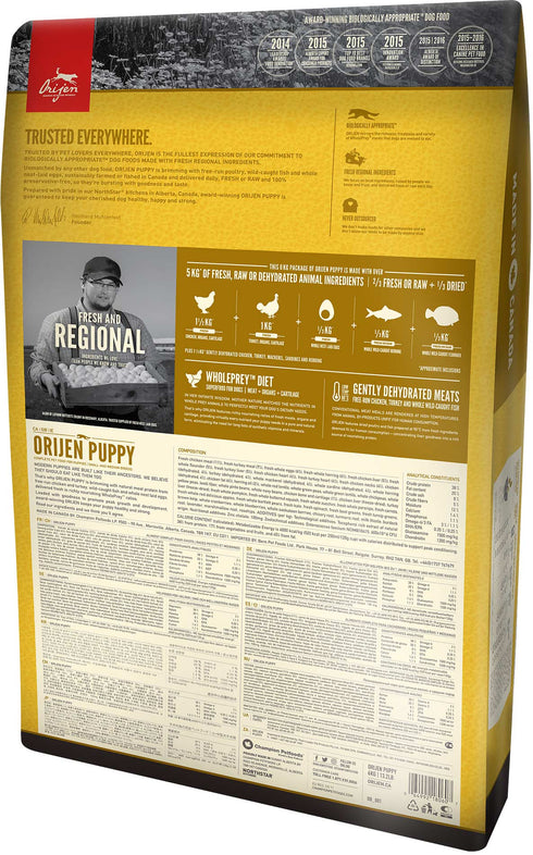 Hrana uscata pentru caini Orijen Junior 6 kg