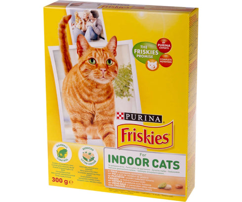 Hrana uscata pentru pisici Friskies Indoor 300 g
