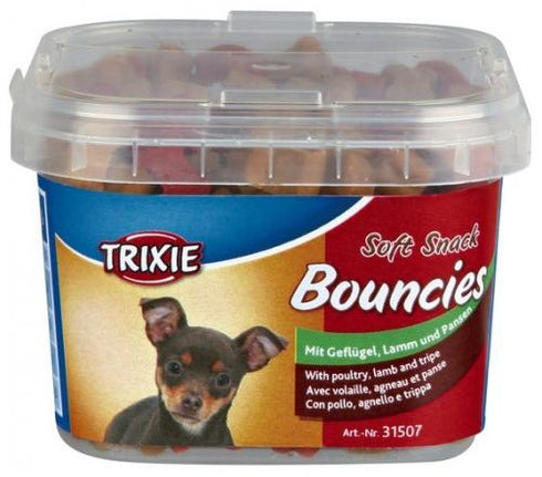 Recompense pentru caini Trixie Drops Bouncies 140g